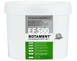 Раствор для затирания швов и клеевая смесь на эпоксидной основе BOTAMENT® EF 500, серый 5 кг